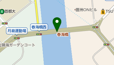 春海橋の地図画像