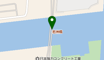若洲橋の地図画像