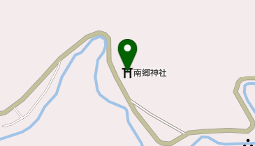 南郷神社の地図画像