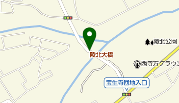 陵北大橋の地図画像