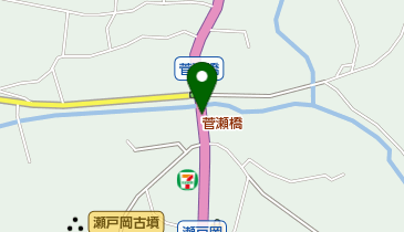 菅瀬橋の地図画像