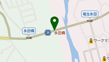 永田橋の地図画像