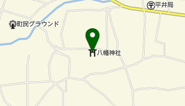 八幡神社の地図画像