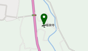 福泉寺の地図画像