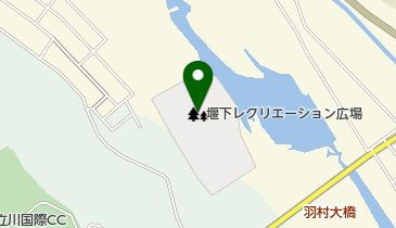 堰下レクリエーション広場の地図画像