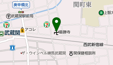 最勝寺の地図画像