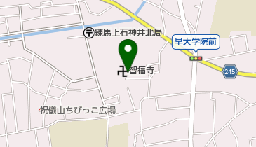 智福寺の地図画像
