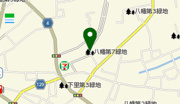 八幡第7緑地の地図画像