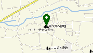 中央第6緑地の地図画像