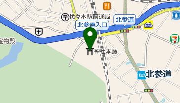 神社本廳の地図画像