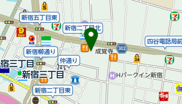 成覚寺の地図画像