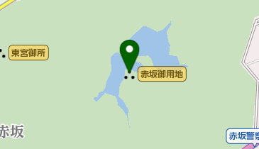 赤坂御用地の地図画像
