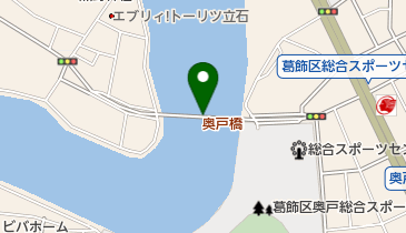 奥戸橋の地図画像