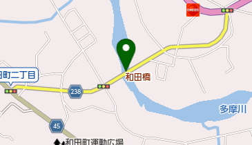 和田橋の地図画像