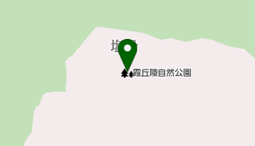 霞丘陵自然公園の地図画像