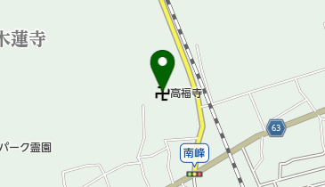 高福寺の地図画像