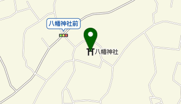 八幡神社の地図画像
