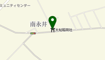 大帖稲荷社の地図画像
