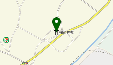 稲荷神社の地図画像
