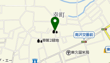 幸第1緑地の地図画像