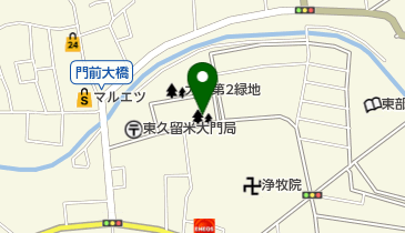 大門第1緑地の地図画像