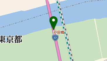 戸田橋の地図画像