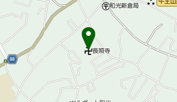 長照寺の地図画像