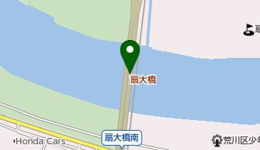 扇大橋の地図画像