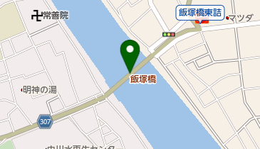 飯塚橋の地図画像