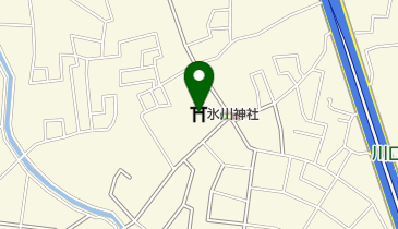 氷川神社の地図画像