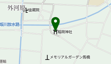 稲荷神社の地図画像