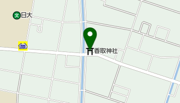 香取神社の地図画像