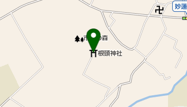 根頭神社の地図画像