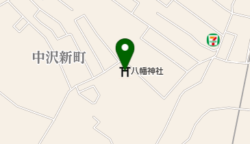 八幡神社の地図画像