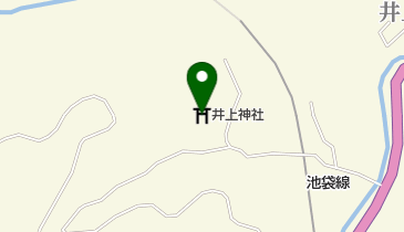 井上神社の地図画像