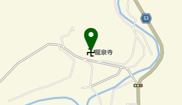 龍泉寺の地図画像