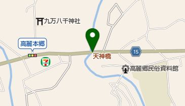 天神橋の地図画像