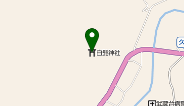 白髭神社の地図画像