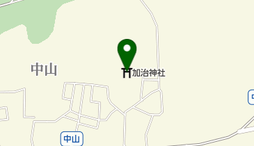 加治神社の地図画像