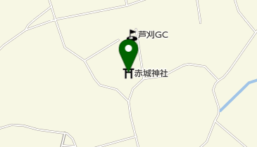 赤城神社の地図画像