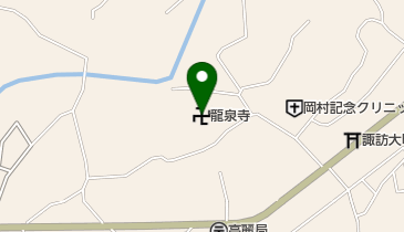 龍泉寺の地図画像