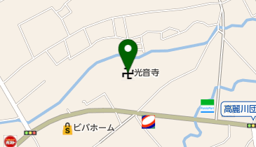 光音寺の地図画像