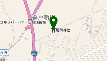 稲荷神社の地図画像