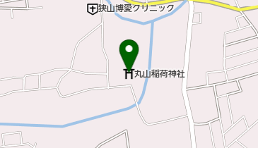丸山稲荷神社の地図画像