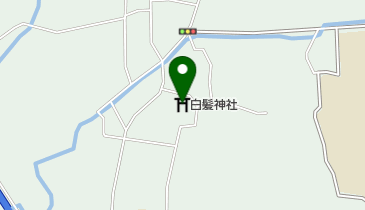 白髪神社の地図画像
