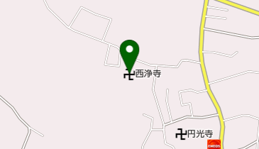 西浄寺の地図画像