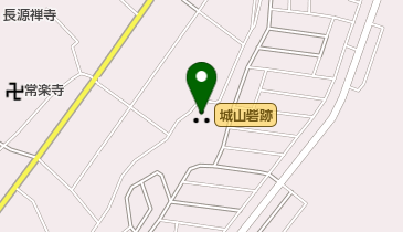 城山砦跡の地図画像