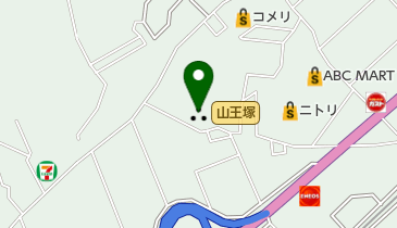 山王塚の地図画像