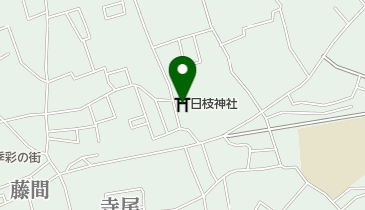 日枝神社の地図画像