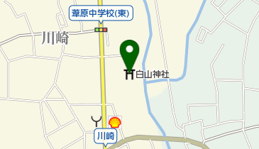 白山神社の地図画像